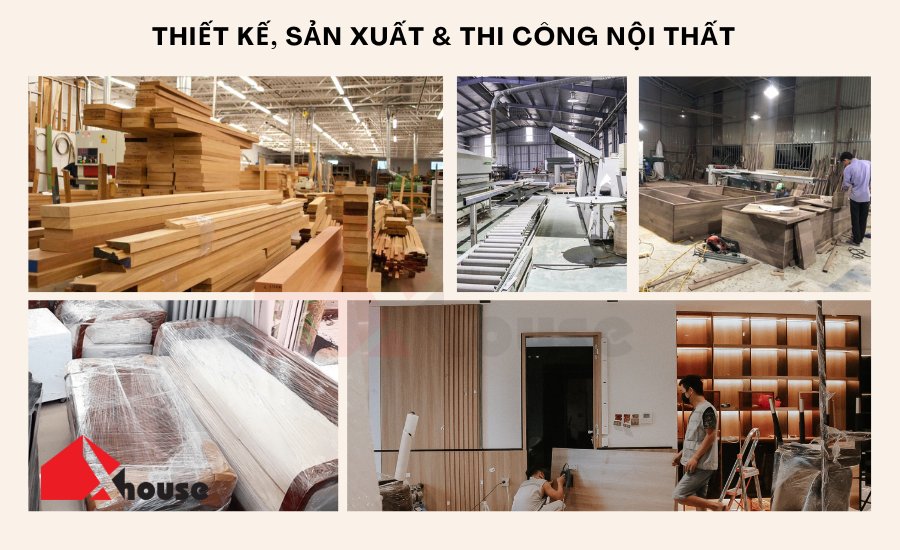 Minh Long PlyWood xung cấp đa dạng các dịch vụ tư vấn, thiết kế, sản xuất và thi công nội thất
